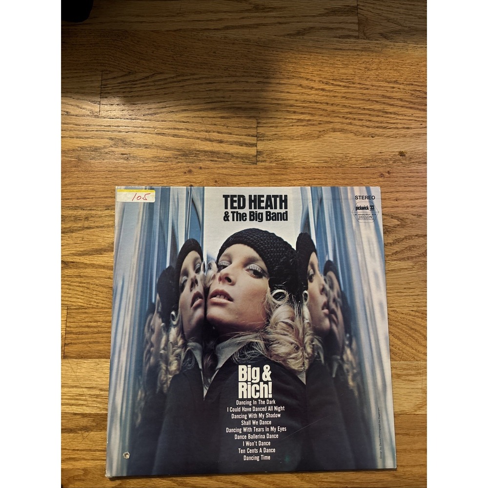 Ted‎ Heath And His Orchestra, Big & Rich!, (LP, RE), VG, 3757495834
